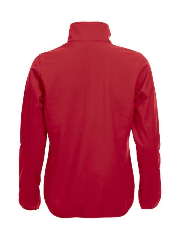 Softshell Jas Dames 020915 Clique rood