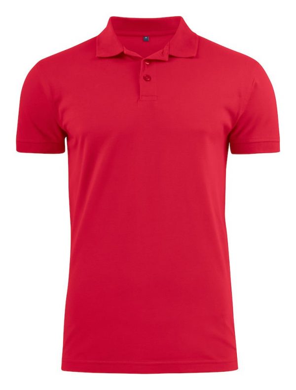 Surf Stretch Polo Heren 2265020 Printer rood