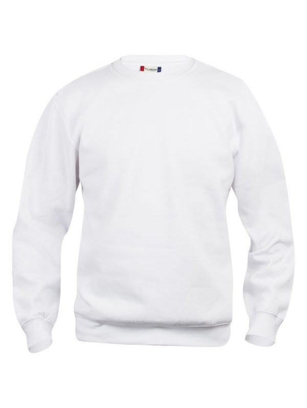 Basic sweater Clique 021030 wit