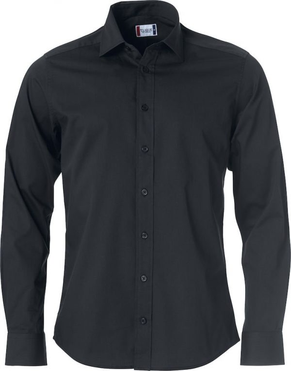 Clark Overhemd Heren 027950 Clique zwart