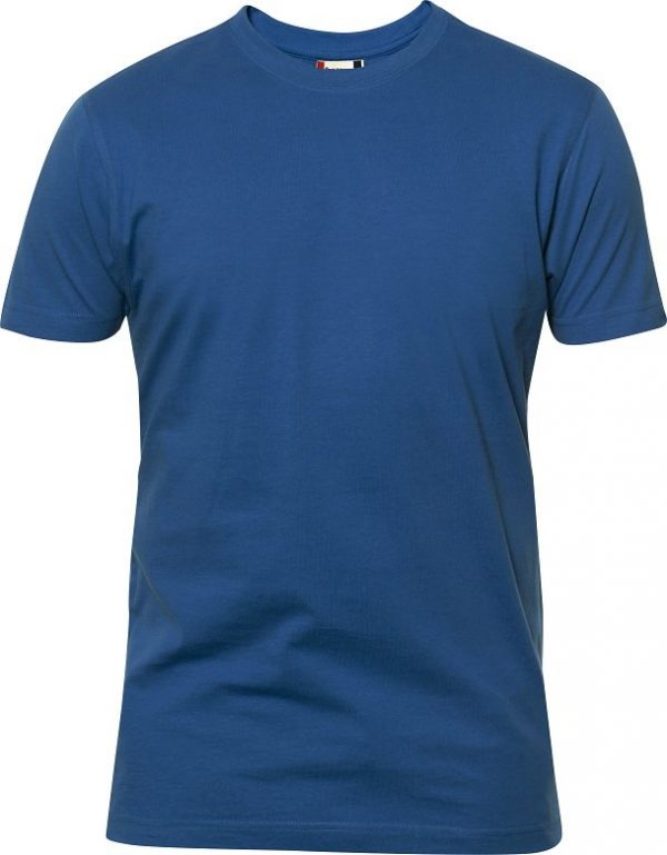 Heavy T-Shirt heren 029340 kobalt blauw