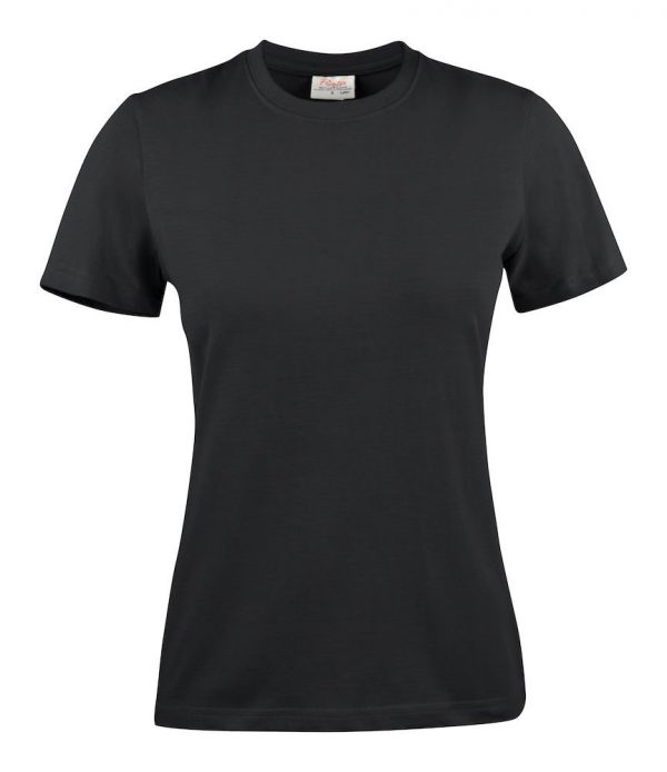 Heavy T-Shirt dames 2264014 zwart